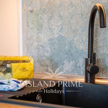 Seaviews Garden With Palms In Club Sc171 San Miguel de Abona